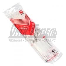 Хомут стяжка (б), 3.6x200 (100шт) FlexLock белый 