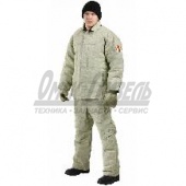 Костюм сварщика утепленный брезентовый ((88-92/182-188)) Теп107