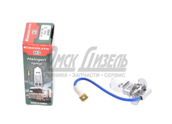 Лампа 24В 70Вт Н3 PK22s Standard (К1/10) EXCELITE 24В 70Вт Н3 PK22s 10400