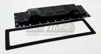Бак МТЗ-80 рад нижн (металл с ПВХ покрытием) с прокладкой /MASTER PART/ 70У-1301075 (MP)