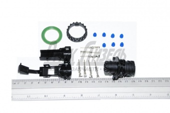 Разъем эл (розетка 7-pin, AMP 1.5) AXOR,ACTROS (фары с габарит огнем,фонари) 7810621
