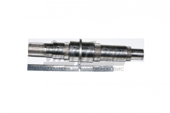 Вал КАМАЗ КПП ZF9S1310ТО вторичный нового образца  1324 304 081