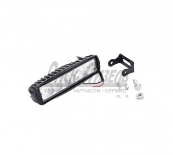 Фара светодиодная дополнительная 9-32V 18W 6500-7000К Active (рассеян. свет,160х45х50) ZOOML WL-331002L