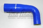 Шланг КАМАЗ рад нижн 5360 силикон L=270/132,  DCEC 53605М-1303026