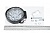 Фара светодиодная12/24V (круглая,направленный свет,толстая 9LED 27W) OFF-ROAD все ТС КЭП ФС 02709СS