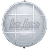 Светильник НПП-100w термостойкий круглый с решеткой IP54 белый