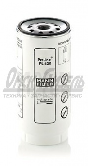 Фильтр топл  PL420 X MANN FILTER  (Возможная замена PL420/7X,  FS19769/H710WK/F026402038/FP5782/P550778/DF3516/KC296D/1002018309/1000495963) Китай