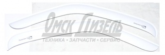 Дефлектор ГАЗель NEXT боковых окон (ветровик) /Газелист52/ длинный клеящийся (белый) GN.9009000-08