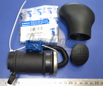 Рукоятка КАМАЗ перекл передач (КПП ZF16S2220TD) 5490 селектора КПП (Ростар, для опоры 18301) 04109-18301РК