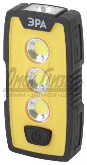 Фонарь рабочий "Практик" ЭРА (3xR03) 6W крючок, магнит, клипса IP65 RB-802