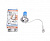 Лампа 12В 55Вт Н3 PK22s Super White (К1/10) LONGTEK 12В 55Вт PK22s Н3/20103W