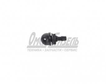 Жиклер КАМАЗ стеклоомывателя круглый 1-струйный с гайкой СО204-5208110