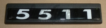 Знак КАМАЗ двери (5511)