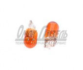 Лампа 12В 5Вт (б/цок) WY5W W2,1x9,5d Standard (ЯНТАРНЫЙ) (К10) 12В 21/5Вт 53000CA