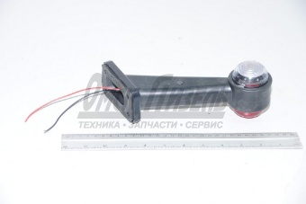 Указатель габаритов красный/бесцветный без ламп (шт.) ЕВРОПЛЮС ОГ -35 (ГФ 3.5)
