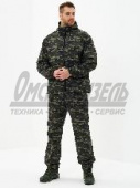 Костюм "МАСКХАЛАТ" куртка/брюки, цвет: кмф Тигр, ткань: Сорочечная (64-66, 170-176) КОС894-ТИГР
