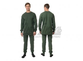Белье утепленное трикотажное 250г/м (( 96-100/182-188)) Трик203