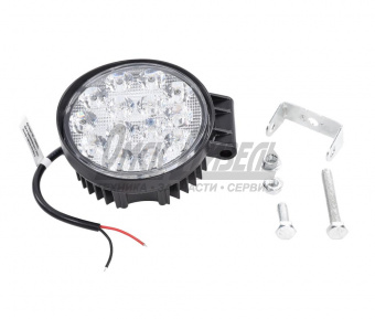 Фара светодиодная дополнительная 10-60V 42W 6500-7000К Power (рассеян. свет,Ф115х55) ZOOML WL-330002L