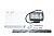 Фара светодиодная12/24V (прямоугольная,рассеянный свет 6000К 18W/6LED) OFF-ROAD все ТС ДХО КЭП  ФС01806RF 12/24V 6LED 18W