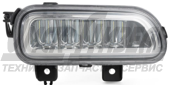 Фара пр-тум КАМАЗ 5490 левая (светодиоды, LED) (Стекло-Сервис) РУФС.161.00.000
