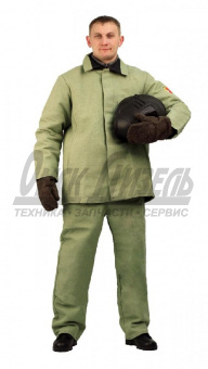 Костюм "Сварщик" зим брезент (48-50, 182-188) КОС397