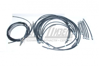 К-т тормозных трубок КАМАЗ 43118 (пластик ПВХ) 43118-3506000