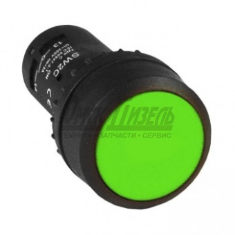 Кнопка SW2C-11 IP54  зеленая