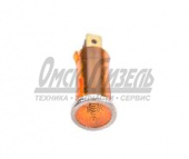 Лампа индикаторная 12V (желтая) WL-02ж