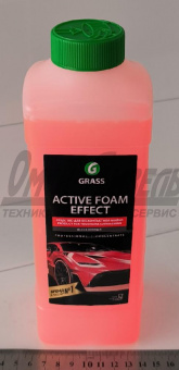 Автошампунь для бесконтактной мойки (канистра  1л) "Active Foam Effect" 113110 GRASS