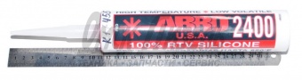 Герметик прокладка (красный) 343° ABRO SS-2400 (310гр) туба под пистолет