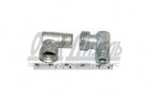 Штуцер М27х1,5- К 1/2" (угольник гидроцилиндра) (S32)