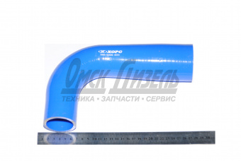 Шланг КАМАЗ рад нижн 5360 силикон L=235/135, d=60/48 ХОРС