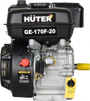 Двигатель бензиновый GE-170F-19 HUTER 70/15/1