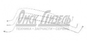 Воздухопровод КАМАЗ крана управл ДП (к-т 3шт) (стандарт) 15.1772350/56/60