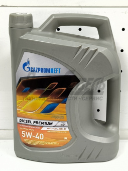 Масло мот Газпромнефть Diesel Premium  (5л) 5W40 2389901338