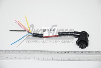 Колодка байонет угловая с 6-ю провод к задним фонарям /Cargen/ AX-525