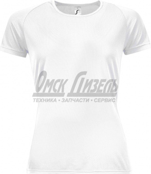 Футболка женская SPORTY WOMEN 140, белая (L) ГФ01159102