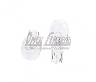 Лампа 12В 16Вт (б/цок) W16W(T15) 16W W2,1x9,5d Standard (К10) LONGTEK 12В 16Вт 20516