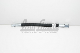 Шланг КАМАЗ ГУРа высокого давления 65115 (гайка-штуцер, L=340 мм) 65115-3408020-60