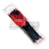 Хомут стяжка (ч), 3.6x300 (50шт) FlexLock PROxima plc-fl-ctsw-3.6x300 