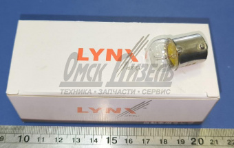 Лампа 24В 5Вт (BA15S) LYNXauto 24В 5Вт L24505