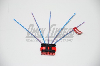 Колодка Г-3302 к жгуту форсунок (папа) AX-323