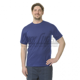 Футболка трикотажная (синий (52-54/XL))  Трик107