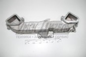 Патрубок КАМАЗ соединительный (подвод воздуха по центру) 740.1115032-70 