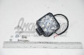 Фара светодиодная12/24V (квадратная,рассеянный свет) mini OFF-ROAD все ТС КЭП ФС02709QF-М 12/24V 9LED