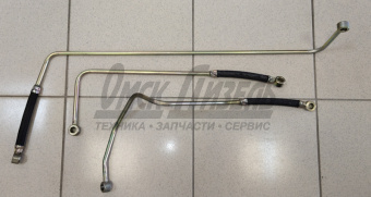 Трубка КАМАЗ топл (к-т из 3х шт)(ФТОТ) 384/422/426 (желтые) 740.1104422