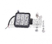 Фара светодиодная дополнительная 12-24V 12W 6000К Premium (Osram/12,напр.свет 76х95х25 ) ZOOML WL-P334001H