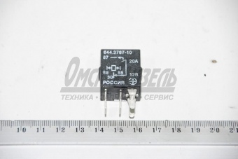 Реле 12V 20A (4-х конт.силовое малое 3163-3747410) УАЗ 3163 644.3787-10/984.3747-10