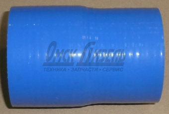 Шланг КАМАЗ рад верх 5490 силикон L=100, d=62/58 Евро-5 (СИЛКО) 5490-1303010-10