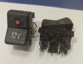 Клавиша приб 2-х поз выкл. преобразователя напряжения (с лампочкой) 12V 26.3710-23.64
